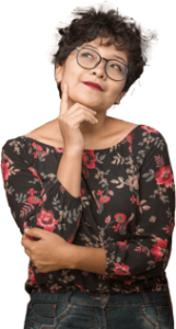 Femme qui regarde
